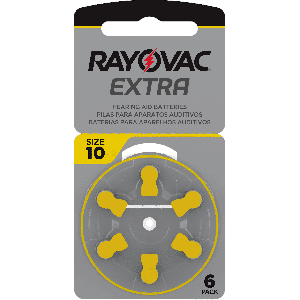 BATERIA AUDITIVA 10 COM 6 10AUX-6XEBRA