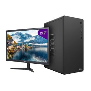 KIT PROMOCIONAL COMPUTADOR SKUL CORE I5 3470 8GB DDR3 SSD 128GB FONTE 200W LINUX + MONITOR SKUL 19,5"