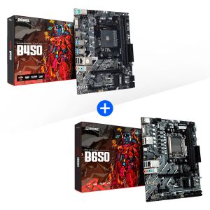 KIT PROMOCIONAL PLACA MÃE PCYES B450 + B650